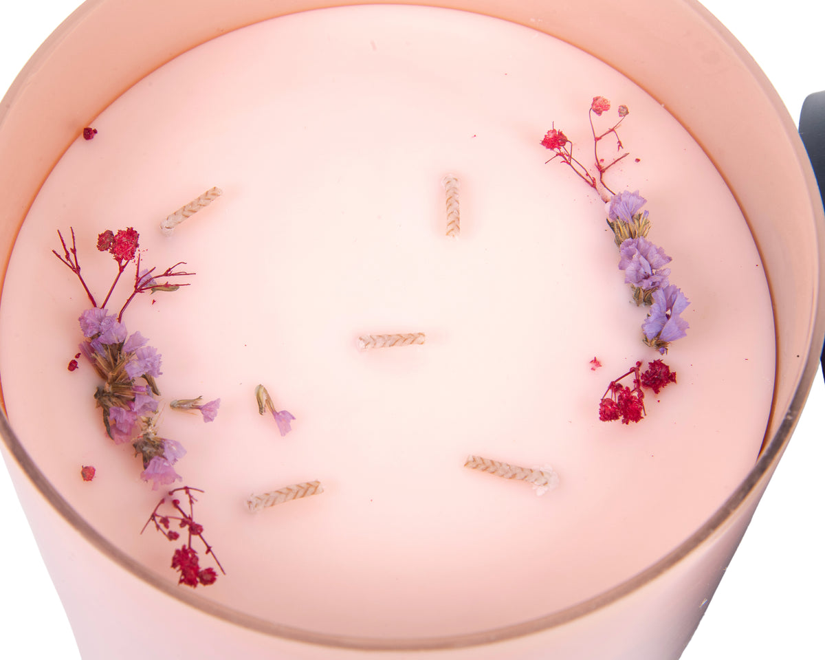 Soy Wax Large Candle - Sakura And Almond