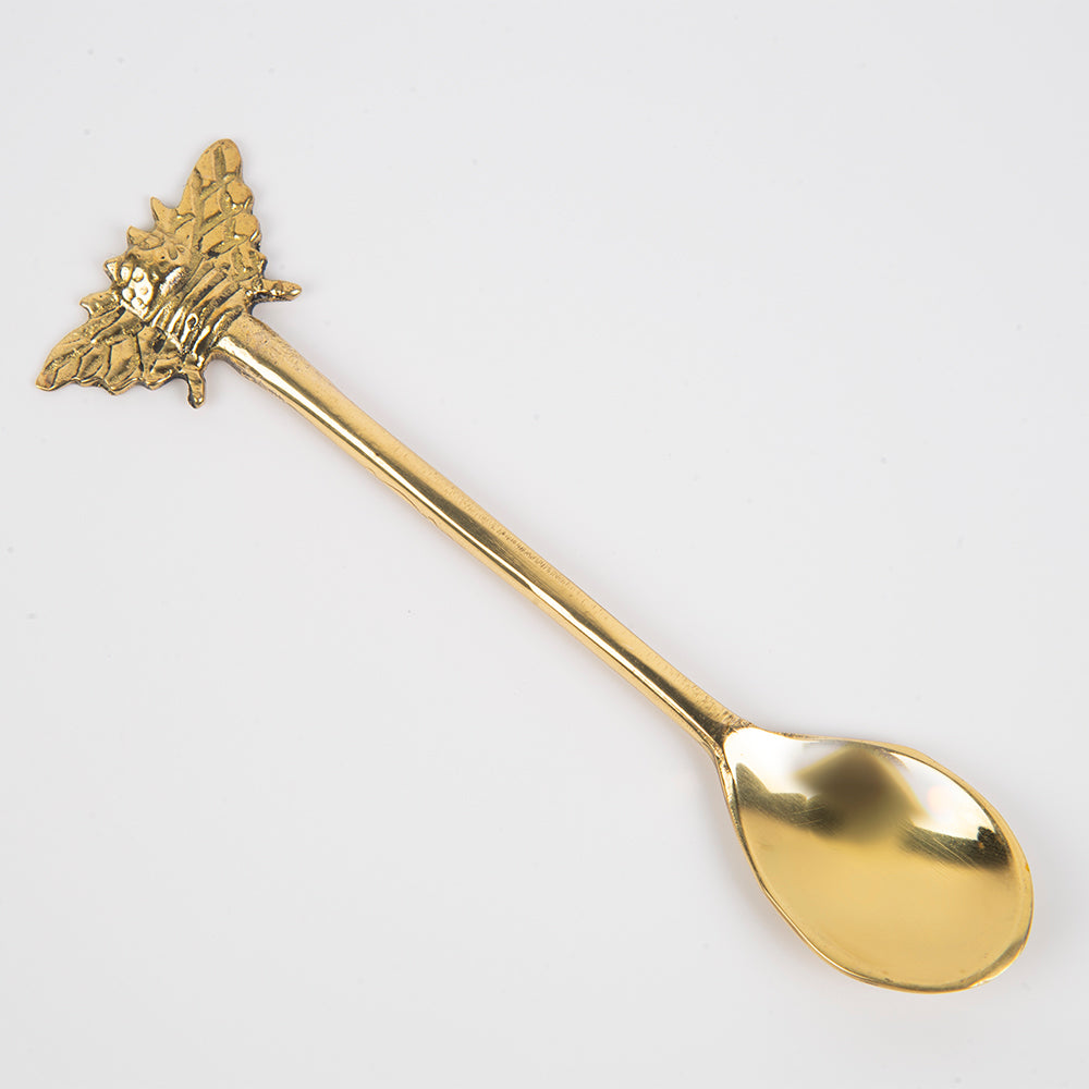 Brass Tea / Dessert spoons (Bee)