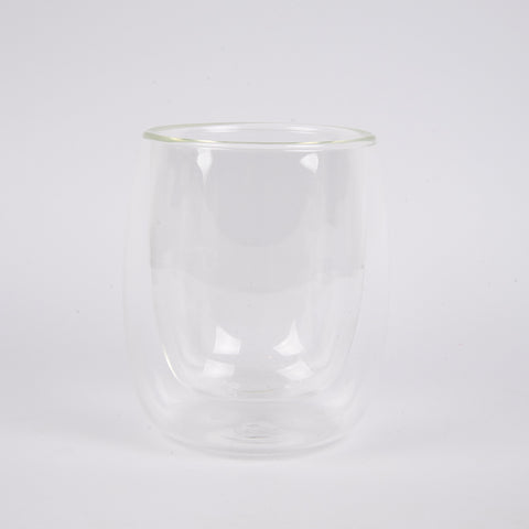 Glass Double Wall Cup
