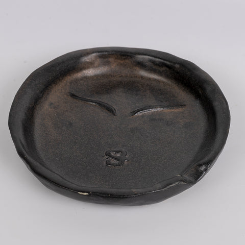 The Sage Ceramic Ash Tray- Black