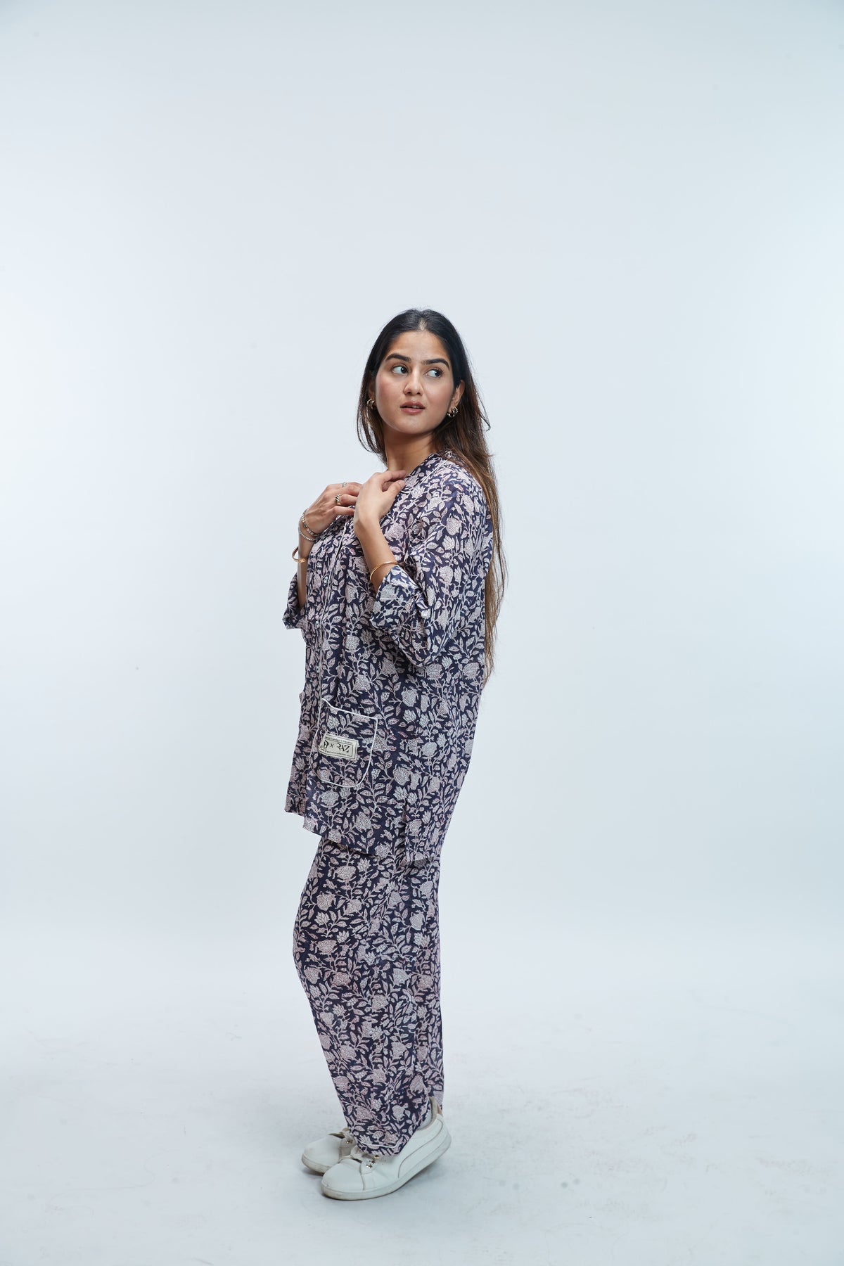 Indigo Blue Print Loungewear