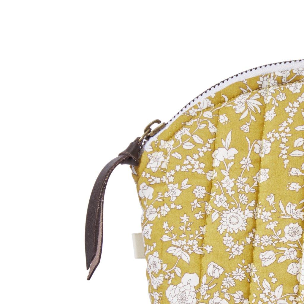 Makeup Bag - Yellow Print (Set of 2)