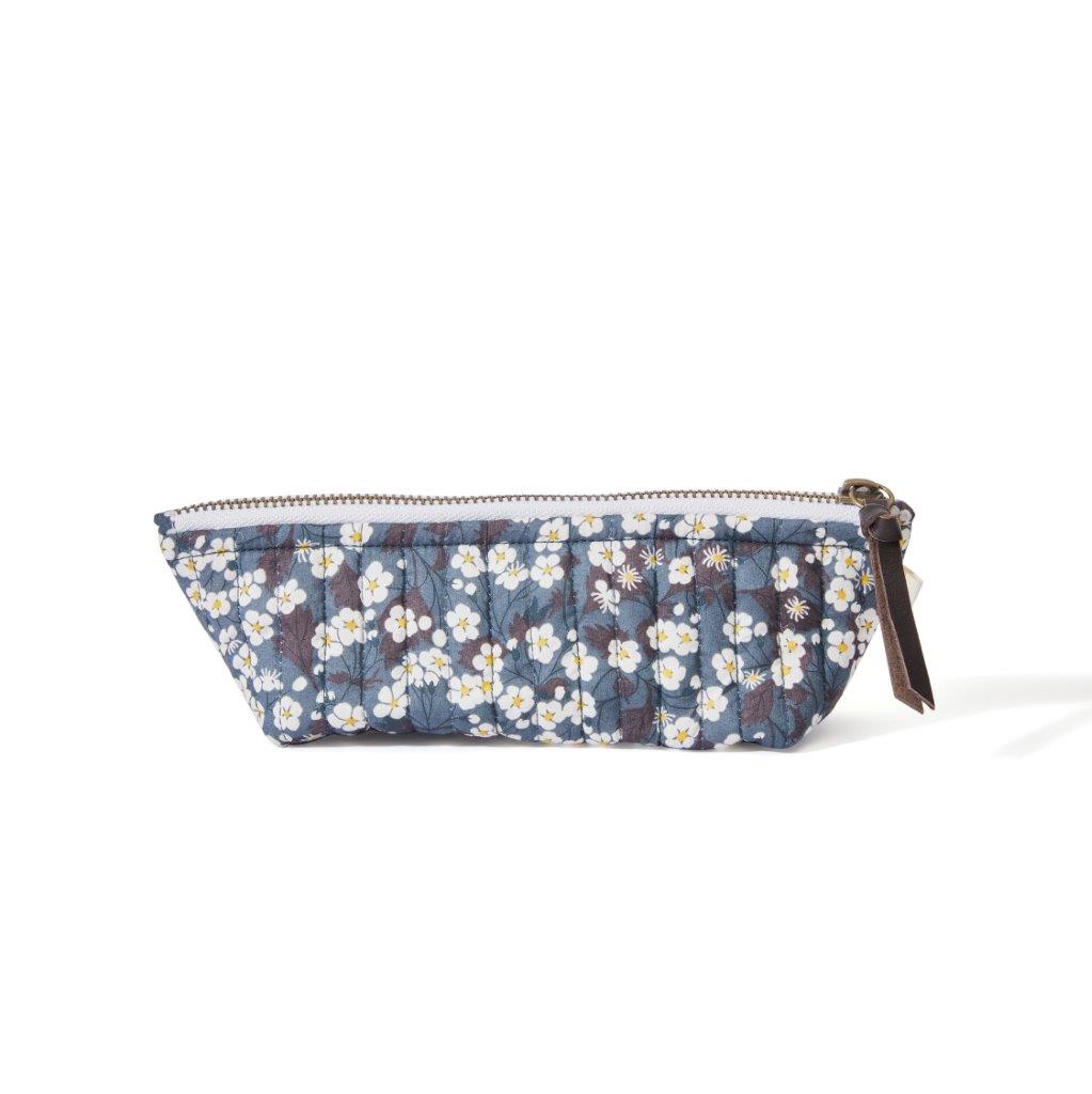 Pencil Case - Mini White flower