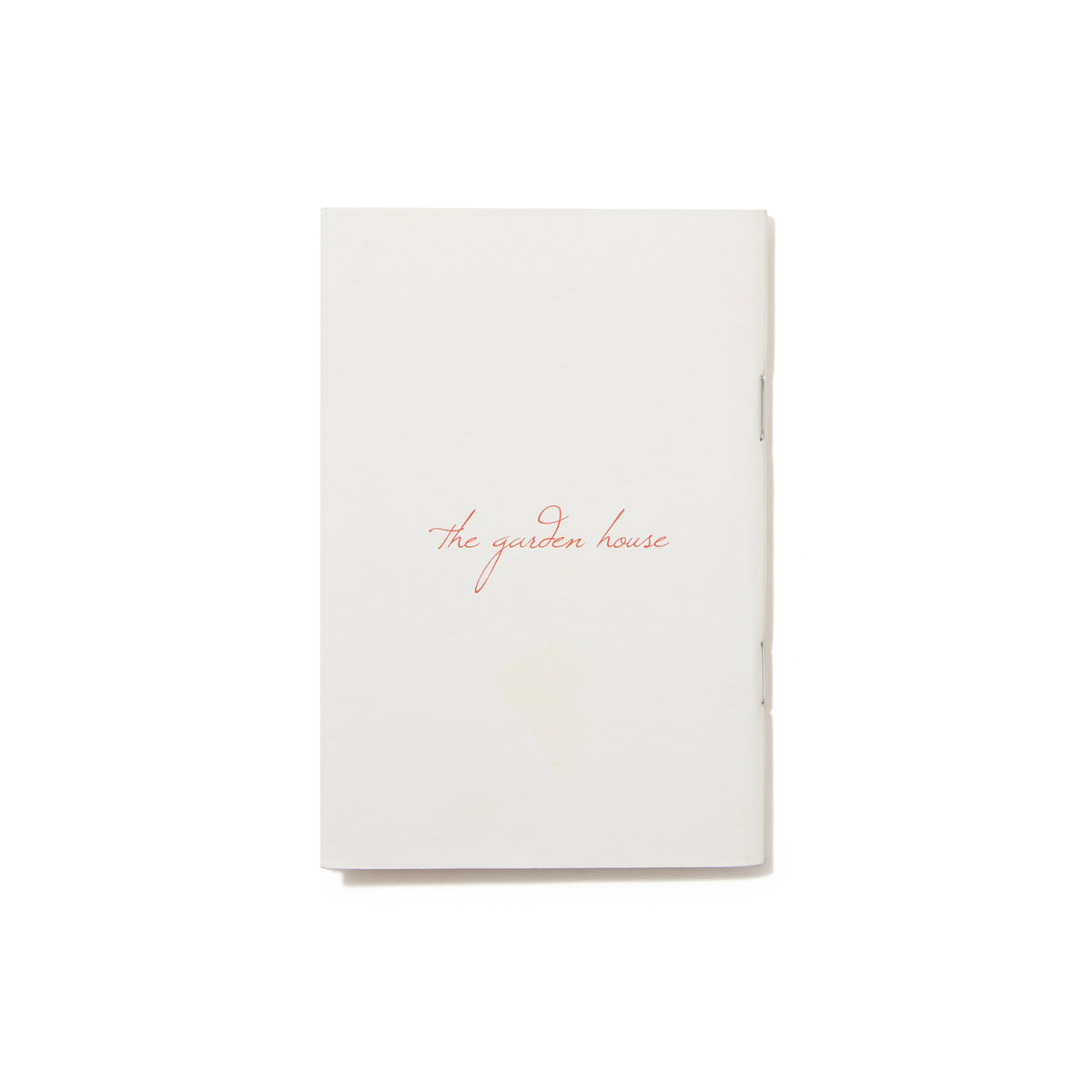 Red Geramium Notebook